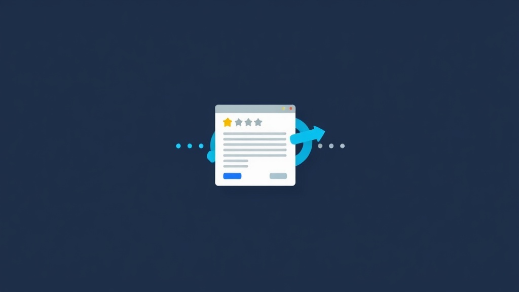 Step-by-step visual showing how to generate a Google review link from Google Business Profile with URL shortening